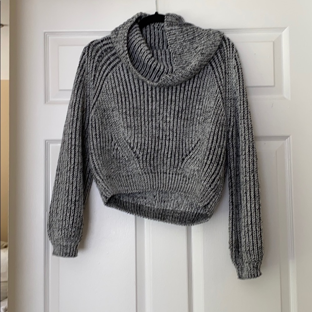SHOWPO Turtleneck Marled Knit Sweater